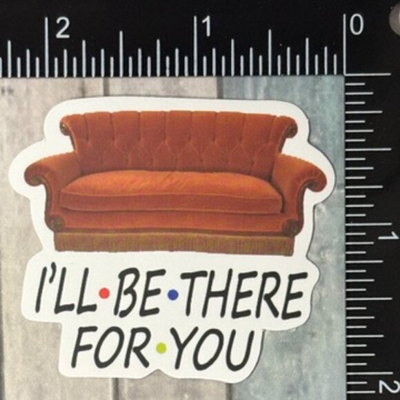 🌀10/$10🌀 Friends Reusable Waterproof Vinyl Sticker Decal - Picture 1 of 1